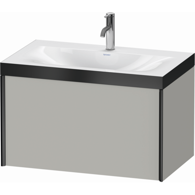 Duravit Xviu C-Bonded Wandwaschtisch-Set - Rechteckig, 800x480mm Duravit Xviu C-Bonded Wandwaschtisch-Set - Rechteckig, 800x480mm