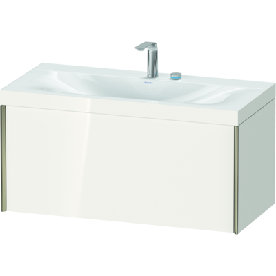 Duravit XViu Wandwaschbecken-Set - 2-Loch, Weiß Hochglanz Duravit XViu Wandwaschbecken-Set - 2-Loch, Weiß Hochglanz