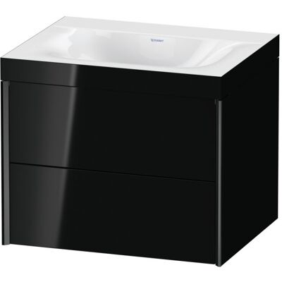 Duravit Xviu C-Bonded Set Wandhängend Badmöbel - Schwarz Hochglanz Duravit Xviu C-Bonded Set Wandhängend Badmöbel - Schwarz Hochglanz