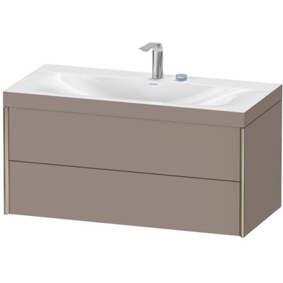 Duravit Xviu Wandhängendes Set Basalt Matt - Waschbecken Duravit Xviu Wandhängendes Set Basalt Matt - Waschbecken