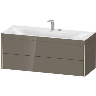 Duravit Wandhängendes Möbel-Set - Flannel Grey - 1200x480mm - Bad Typ Duravit Wandhängendes Möbel-Set - Flannel Grey - 1200x480mm - Bad Typ