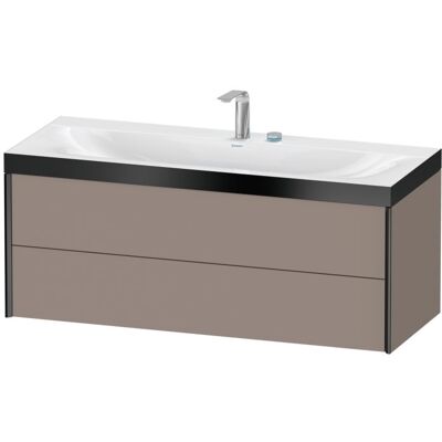 Duravit Wandhänges Set in Basalt Matt mit 2 Schubladen Duravit Wandhänges Set in Basalt Matt mit 2 Schubladen