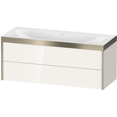 Duravit Wandmontiertes Weiß Hochglanz Badezimmer-Set - XV4617NB122P Duravit Wandmontiertes Weiß Hochglanz Badezimmer-Set - XV4617NB122P