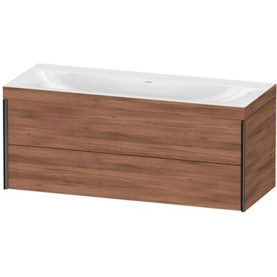 Duravit Nussbaum Natur Wandhängendes C-Bonded Set Duravit Nussbaum Natur Wandhängendes C-Bonded Set