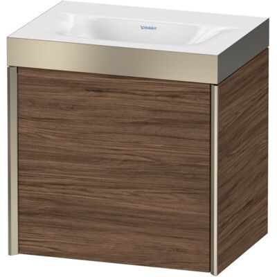 Duravit Nussbaum Dunkel Wandhängendes c-bonded Set - 450x330x460 mm Duravit Nussbaum Dunkel Wandhängendes c-bonded Set - 450x330x460 mm