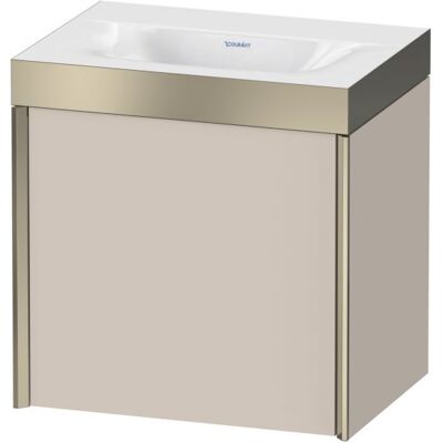 Duravit Taupe Matt Wandmontiertes C-bonded Waschbecken-Set Duravit Taupe Matt Wandmontiertes C-bonded Waschbecken-Set