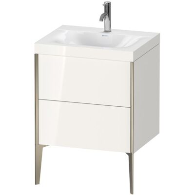Duravit Xviu C-Bonded Set Waschbecken 2 Schubladen Chromloch - Badezimmermöbel Duravit Xviu C-Bonded Set Waschbecken 2 Schubladen Chromloch - Badezimmermöbel
