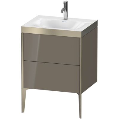 Duravit Xviu C-Bonded Set Waschtisch - 2 Schubladen, 600mm Duravit Xviu C-Bonded Set Waschtisch - 2 Schubladen, 600mm