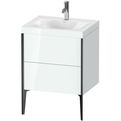 Duravit Weiß Hochglanz C-Bonded Waschtisch-Set - 600x480x610 mm Duravit Weiß Hochglanz C-Bonded Waschtisch-Set - 600x480x610 mm