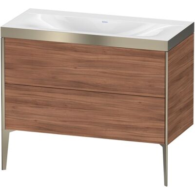 Duravit Xviu C-Bonded Set Waschbeckenschrank - Rechteck, 2 Schubladen, Grifflos Duravit Xviu C-Bonded Set Waschbeckenschrank - Rechteck, 2 Schubladen, Grifflos