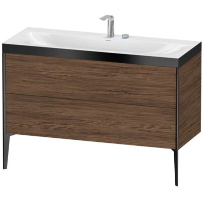 Duravit XViu Nussbaum dunkel Bodenstehend - Waschtisch-Set Duravit XViu Nussbaum dunkel Bodenstehend - Waschtisch-Set