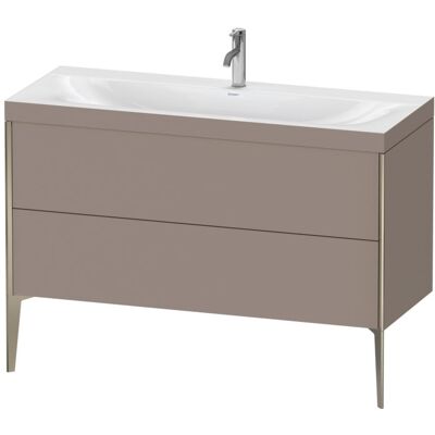 Duravit Xviu C-Bonded Set Waschbecken - Rechteckig, 2 Schubladen, 1200x480 mm Duravit Xviu C-Bonded Set Waschbecken - Rechteckig, 2 Schubladen, 1200x480 mm