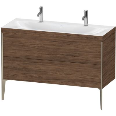 Duravit Xviu Nussbaum dunkel 1200x480x610mm Bodenstehend Set Duravit Xviu Nussbaum dunkel 1200x480x610mm Bodenstehend Set