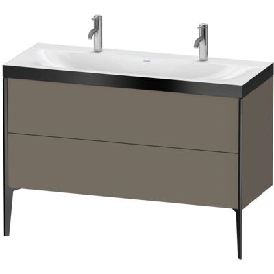 Duravit Modell XV4713OB290P - Badezimmer-Set Flannel Grey Seidenmatt Duravit Modell XV4713OB290P - Badezimmer-Set Flannel Grey Seidenmatt