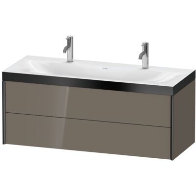 Duravit Wandhängendes Flannel Grey C-bonded Doppelwaschtisch - 1200 x 480 mm Duravit Wandhängendes Flannel Grey C-bonded Doppelwaschtisch - 1200 x 480 mm