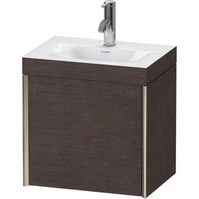 Duravit Eiche dunkel gebürstet Wandmontage Waschtisch-Set - C-Bonded - 450x330x460 mm Duravit Eiche dunkel gebürstet Wandmontage Waschtisch-Set - C-Bonded - 450x330x460 mm