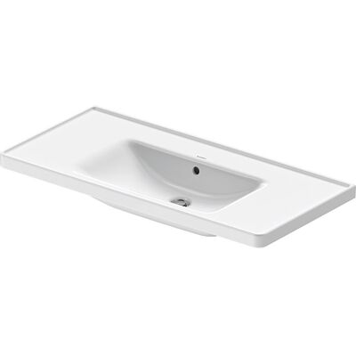 Duravit D-Neo Wandwaschtisch - Rechteckig, 1 Becken, 1005mm Duravit D-Neo Wandwaschtisch - Rechteckig, 1 Becken, 1005mm