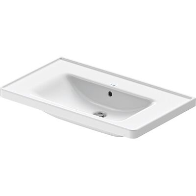 Duravit D-Neo Wandwaschtisch - 800x480mm, Ohne Hahnloch, Mit Überlauf Duravit D-Neo Wandwaschtisch - 800x480mm, Ohne Hahnloch, Mit Überlauf