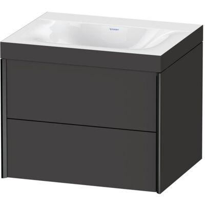 Duravit Xviu C-Bonded Set Wandhängend Badmöbel - Graphit Supermatt Duravit Xviu C-Bonded Set Wandhängend Badmöbel - Graphit Supermatt