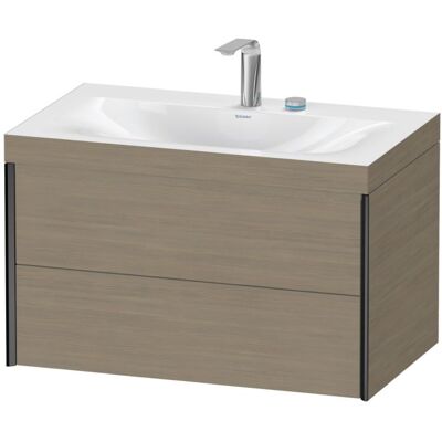 Duravit Xviu C-Bonded Wandhängendes Waschbecken - Eiche Terra Duravit Xviu C-Bonded Wandhängendes Waschbecken - Eiche Terra
