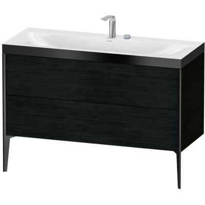 Duravit Xviu Eiche Schwarz Matt Badezimmer-Set - Unisex Badezimmer Duravit Xviu Eiche Schwarz Matt Badezimmer-Set - Unisex Badezimmer