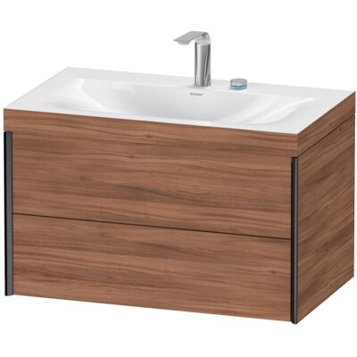 Duravit XViu Wandhängendes Set mit c-bonded Verbindung - Nussbaum Natur Duravit XViu Wandhängendes Set mit c-bonded Verbindung - Nussbaum Natur