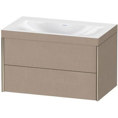 Duravit Wandhängeset Leinen/Champagner Matt Duravit Wandhängeset Leinen/Champagner Matt