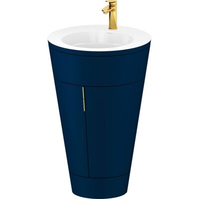 Duravit Starck 1 Nachtblau Keramik Waschtisch-Set - Waschtisch-Set Duravit Starck 1 Nachtblau Keramik Waschtisch-Set - Waschtisch-Set