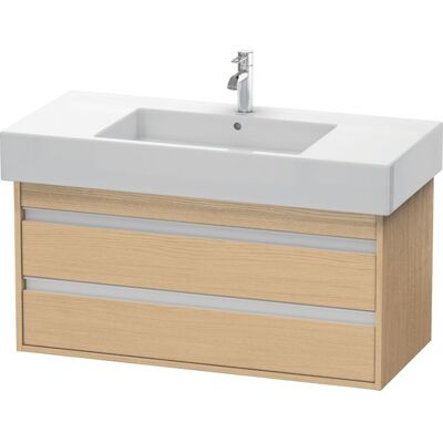 Duravit Ketho Waschtischunterbau - Eiche Natur - Soft-Close - Wandhängend Duravit Ketho Waschtischunterbau - Eiche Natur - Soft-Close - Wandhängend