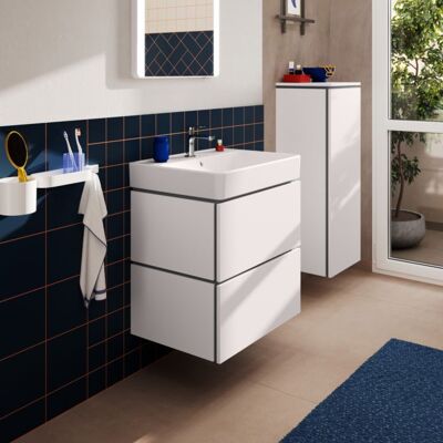 Hansgrohe Xilesa E Waschtischunterschrank 54256700 630x470mm, 2 Schubkästen, für Waschtisch, ohne PushOpen, mattweiß Hansgrohe Xilesa E Waschtischunterschrank 54256700 630x470mm, 2 Schubkästen, für Waschtisch, ohne PushOpen, mattweiß