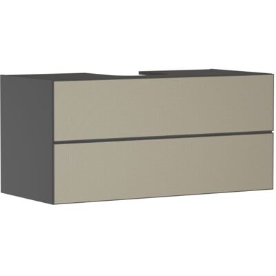 Hansgrohe Xevolos E Waschtischunterschrank - 2 Schubladen - Schiefergrau Hansgrohe Xevolos E Waschtischunterschrank - 2 Schubladen - Schiefergrau