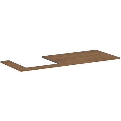 Hansgrohe Xilesa E Konsole 54272550 1375x550mm, Ausschnitt links, Eiche Kaschmir Hansgrohe Xilesa E Konsole 54272550 1375x550mm, Ausschnitt links, Eiche Kaschmir