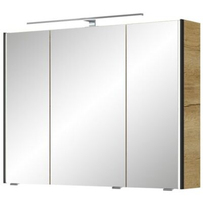 Pelipal Serie 7045 Spiegelschrank - LED, 3 Türen, 6 Böden Pelipal Serie 7045 Spiegelschrank - LED, 3 Türen, 6 Böden