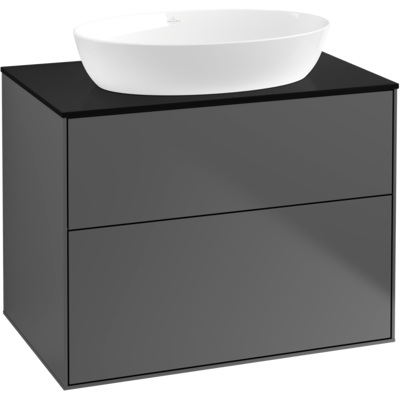 Villeroy & Boch G99200GK Waschtischunterschrank - Anthrazit - 80x60cm Villeroy & Boch G99200GK Waschtischunterschrank - Anthrazit - 80x60cm