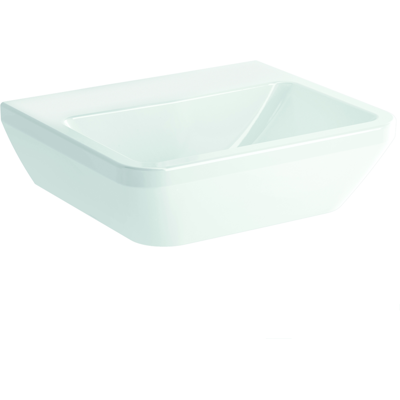 Vitra Integra Waschtisch - 50x43 cm - Weiß - Ohne Überlauf - Mittiges Hahnloch Vitra Integra Waschtisch - 50x43 cm - Weiß - Ohne Überlauf - Mittiges Hahnloch