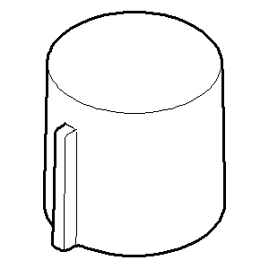 Dornbracht Griff - 092098001-00 Chrom - Ersatzteil Dornbracht Griff - 092098001-00 Chrom - Ersatzteil