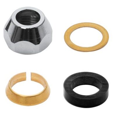 ASW Metallwaren - 452021 - Quetschverschraubung - 1/2" - Chrom ASW Metallwaren - 452021 - Quetschverschraubung - 1/2" - Chrom