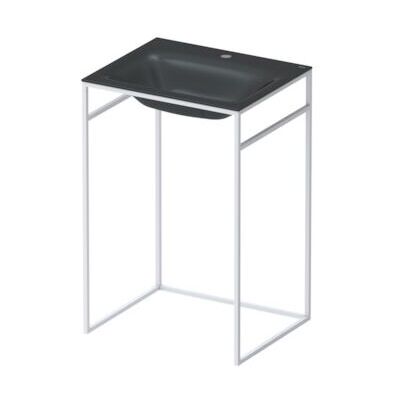 Bette Lux Shape Wandwaschbecken - Rechteckig, 600x495 mm, Schwarz glänzend Bette Lux Shape Wandwaschbecken - Rechteckig, 600x495 mm, Schwarz glänzend