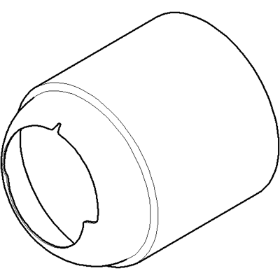 Dornbracht Modell 091102252-10 Weiß Matt Haube - Hood cover Dornbracht Modell 091102252-10 Weiß Matt Haube - Hood cover