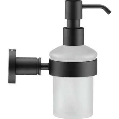 Duravit D-Code Seifenspender - Wandhängend, 390 ml, Schwarz Matt Duravit D-Code Seifenspender - Wandhängend, 390 ml, Schwarz Matt