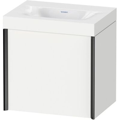 Duravit Weiß Matt / Profil Schwarz Matt Wandhängendes C-Bonded Set - 450 x 330 x 460 mm Duravit Weiß Matt / Profil Schwarz Matt Wandhängendes C-Bonded Set - 450 x 330 x 460 mm