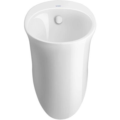 Duravit White Tulip Urinal - Rimless, Rückseite, Wandmontage Duravit White Tulip Urinal - Rimless, Rückseite, Wandmontage