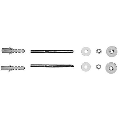 Duravit Befestigung 6951000000 218 x 91 mm, Ø 10 mm, für Waschtische Duravit Befestigung 6951000000 218 x 91 mm, Ø 10 mm, für Waschtische