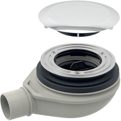 Geberit D90 Duschwannenablauf - Wasserundicht, Entfernbare Siphon & Abdeckhaube Geberit D90 Duschwannenablauf - Wasserundicht, Entfernbare Siphon & Abdeckhaube