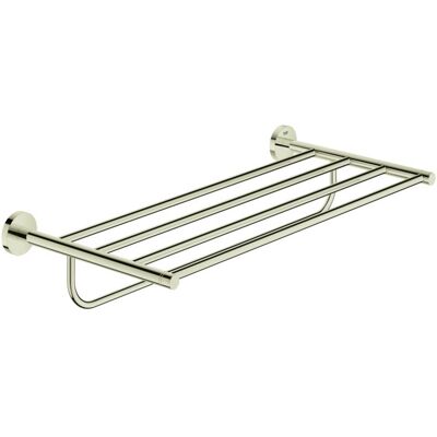 Grohe Modell 40800BE1 Wandmontierter Handtuchhalter Nickel Runde Form Grohe Modell 40800BE1 Wandmontierter Handtuchhalter Nickel Runde Form