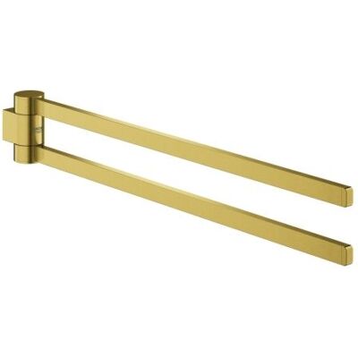 Grohe Selection Handtuchhalter 41063GN0 40 cm, 2-armig, schwenkbar, cool sunrise gebürstet Grohe Selection Handtuchhalter 41063GN0 40 cm, 2-armig, schwenkbar, cool sunrise gebürstet