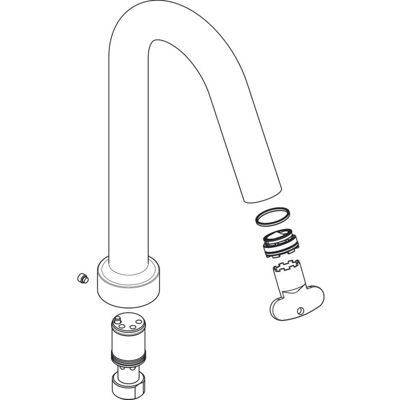 Hansgrohe Axor Citterio M 4-Loch Wannenarmatur - Badewannenrand Hansgrohe Axor Citterio M 4-Loch Wannenarmatur - Badewannenrand