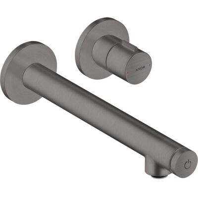 Hansgrohe AXOR Uno Select Wandmontierter Waschtischmischer - Brushed Black Chrome Hansgrohe AXOR Uno Select Wandmontierter Waschtischmischer - Brushed Black Chrome