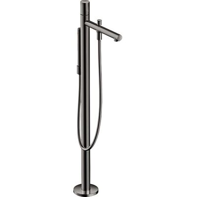 Hansgrohe Axor Uno Bodenmontage Badewannenmischer - Schwarzchrom Hansgrohe Axor Uno Bodenmontage Badewannenmischer - Schwarzchrom