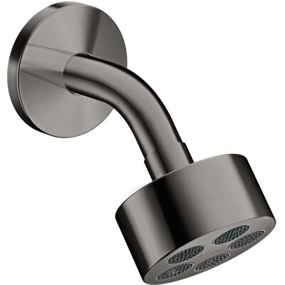 Hansgrohe Axor One Kopfbrause 48490330 mit Brausearm, polished black chrome Hansgrohe Axor One Kopfbrause 48490330 mit Brausearm, polished black chrome